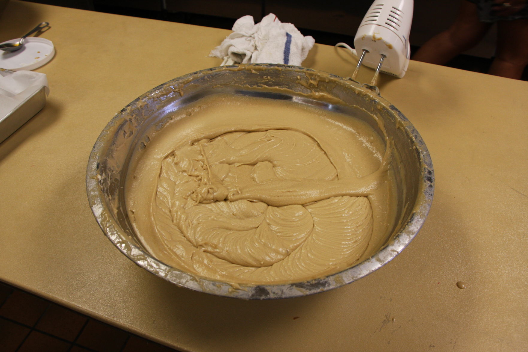 Mixed dough